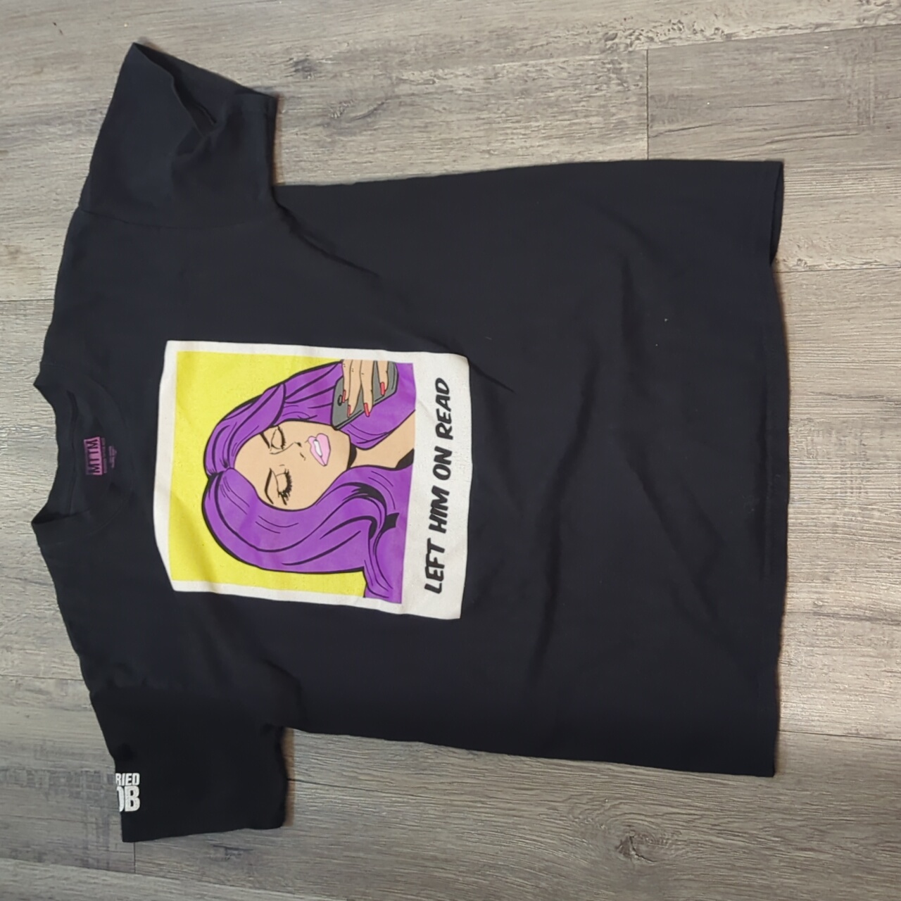 Married To The Mob Left Him On Read TShirt